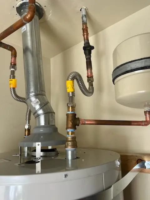 Water heater installation and plumbing repair in Barnesboro
